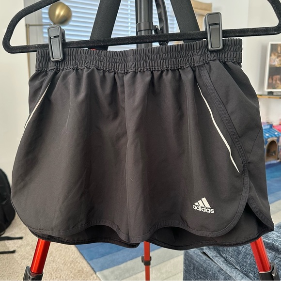 adidas Pants - Adidas Athletic/Swim Short in Black with Inner Mesh Bikini Lining